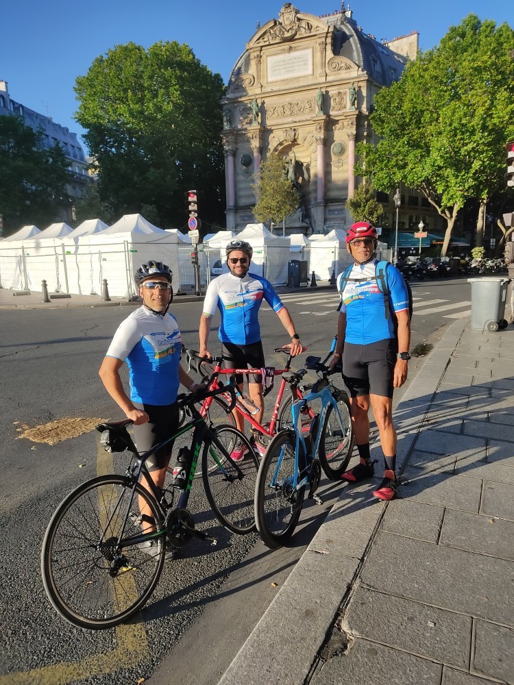 Aventures à vélo autour de Paris
